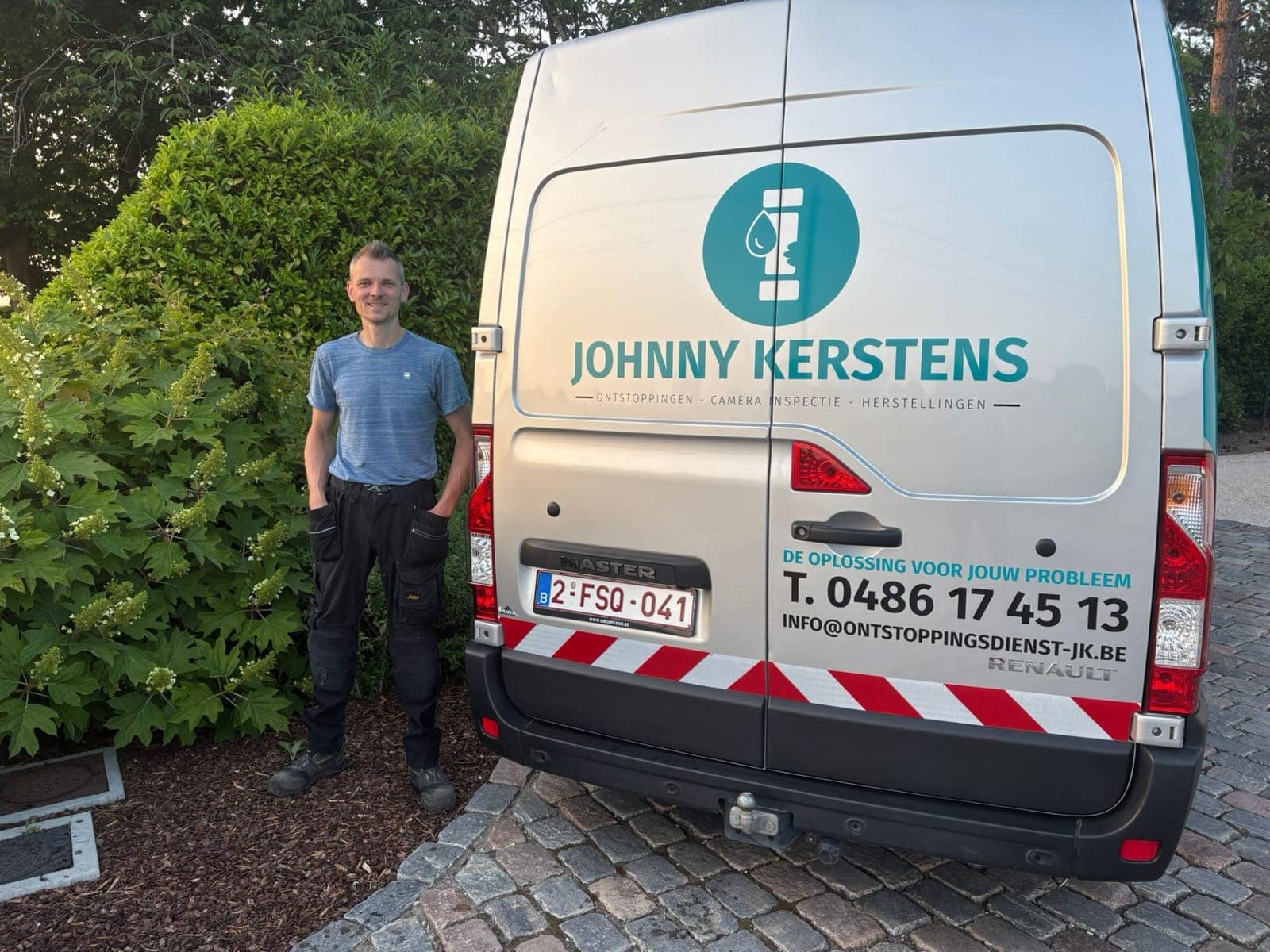 Werkgebied van Ontstoppingsdienst Johnny Kerstens